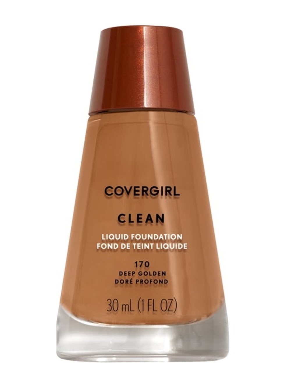 COVERGIRL Clean Liquid Foundation in Deep Golden Tone